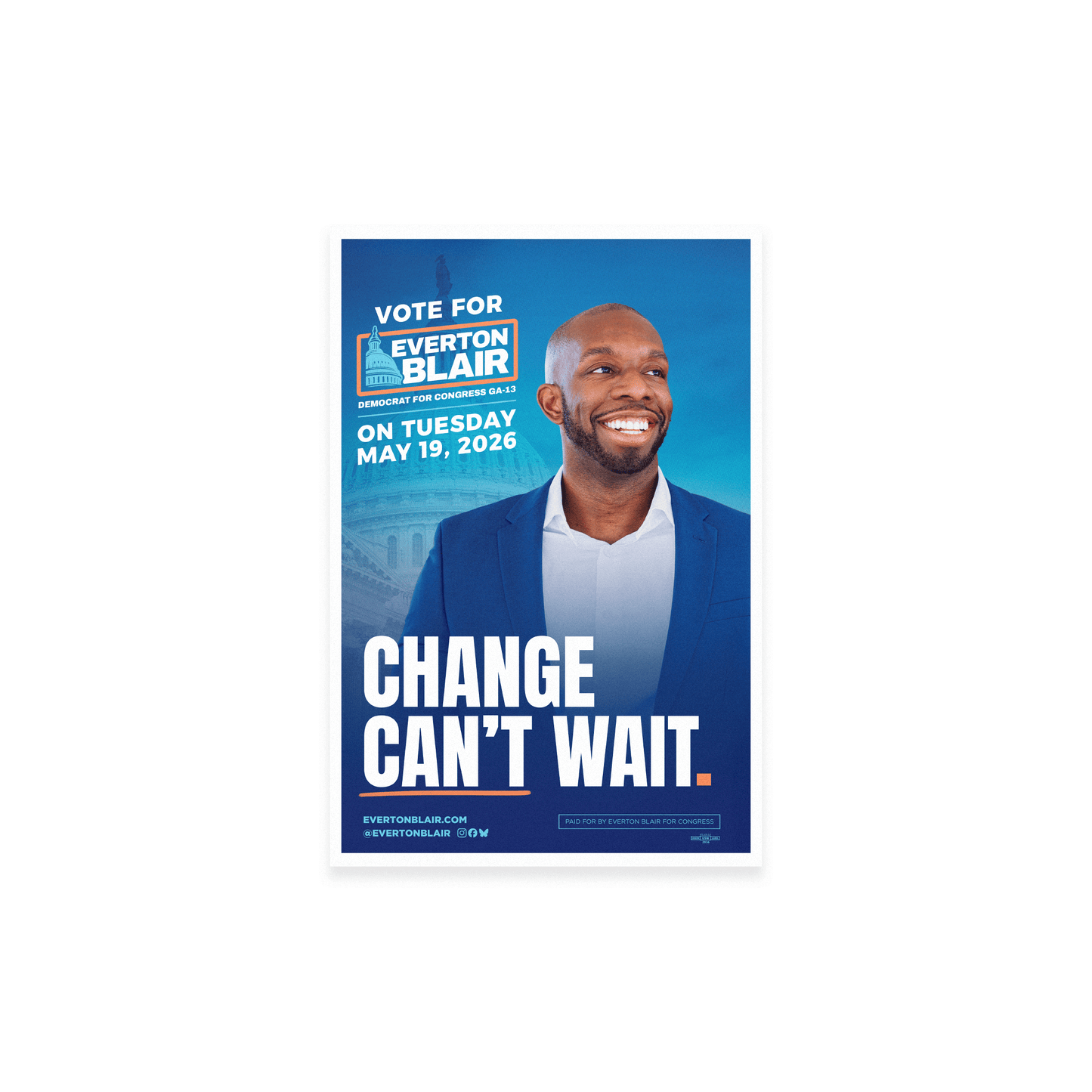 Change Can't Wait Poster