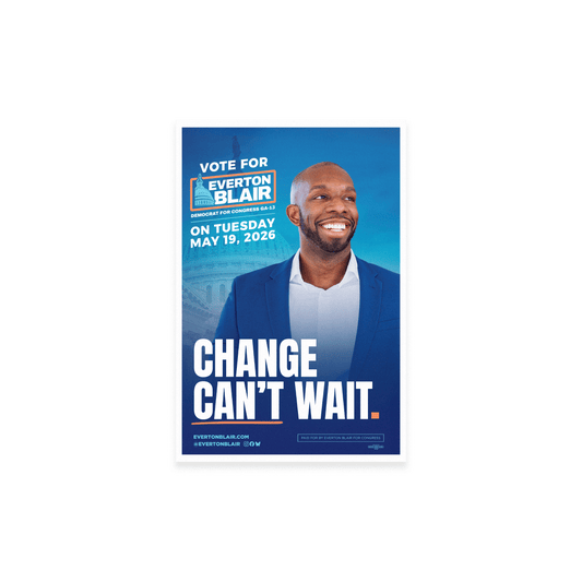 Change Can't Wait Poster